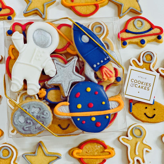 Caixa biscoitos Decorados Astronauta 140g