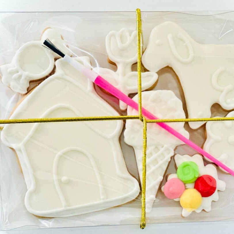 Kit biscoitos para pintar Pet 140g