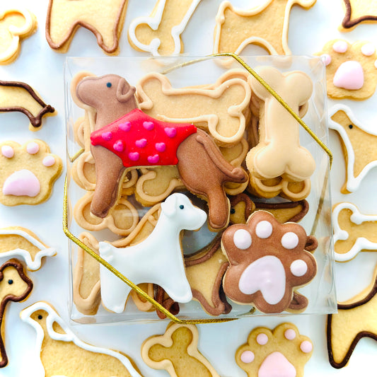 Caixa biscoitos Decorados Doguinhos 100g