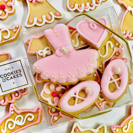 Caixa biscoitos Decorados Bailarina 140g