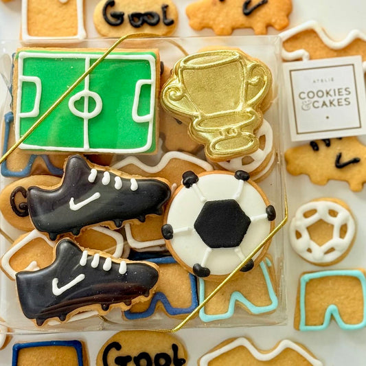 Caixa biscoitos Decorados Futebol 140g