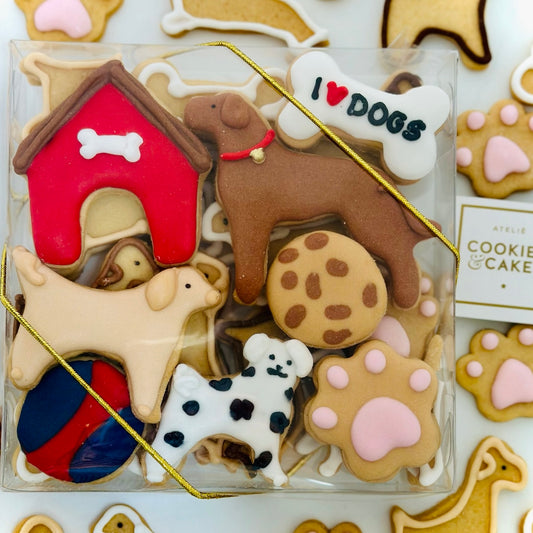 Caixa biscoitos Decorados Dogs 140g