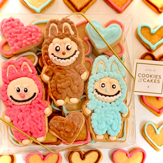 Caixa biscoitos Decorados Labubu 140g