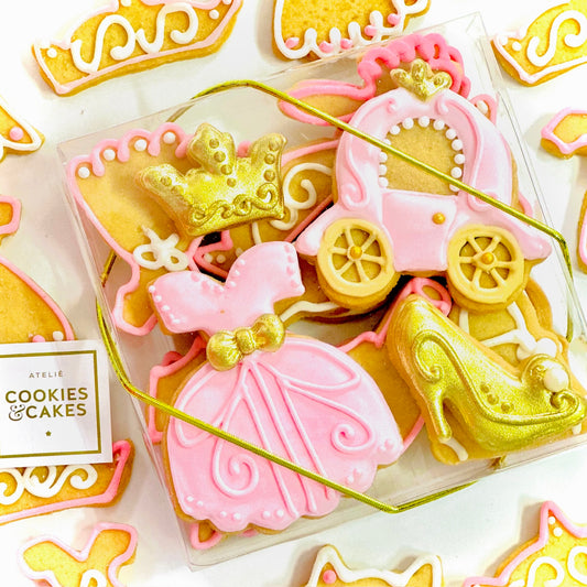 Caixa biscoitos Decorados Princesa 140g